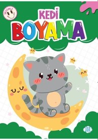 Resim Sevimli Kedi Boyama 