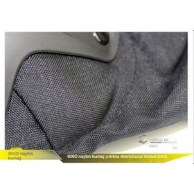 Resim Jokmae Turuncu Motosiklet Dizlik Koruyucu Seti 2 Parça Diğer 