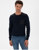 Resim Pierre Cardin Erkek Lacivert Kazak /triko 50315762-vr033 Lacivert 