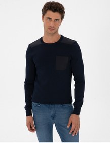 Resim Pierre Cardin Erkek Lacivert Kazak /triko 50315762-vr033 Lacivert 