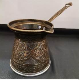 Resim İndüksiyon Cezve No:5 Antik Sarı 