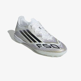 Resim Adidas F50 League TF (IE1231) | Beyaz-Siyah 
