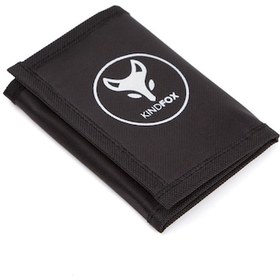 Resim Kindfox Unisex Nostalji Spor Cüzdan Siyah 