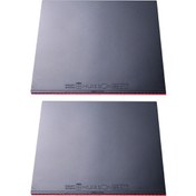 Resim Dolıty 2 Adet Masa Tenisi Raketi Kauçuk Taşınabilir Siyah 