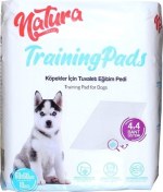Resim Natura Kaydırmaz Bantlı Köpek Eğitim Pedi 10'lu 60 x 60 CM 