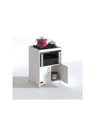 Resim Kenzlife Ocak Dolabı Bade Byz 85x60x57 Mutfak Modül Mini Fırın A 