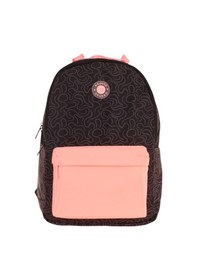 Resim Kaukko Double Colors Üç Bölmeli Kız Çocuk Okul Ve Günlük Sırt Çantası - Siyah Pembe - K1836 Siyah - Pembe 
