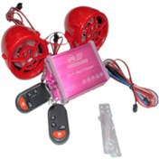 Resim CSR AKSESUAR Motosiklet Alarm Seti [bluetooth] Müzik Çalar Mp3 Motorsiklet Alarım 