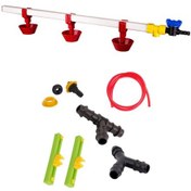 Resim TavPet Nipel Suluk Sistemi Montaj Aparatlı 60 cm Yaylı Çanaklı 