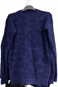 Resim Tesettür Diyarı Cozy Dokulu Tesettür Kazak- Lacivert Standart (36-38-40 Uyumlu) 