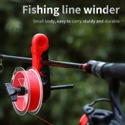 Resim Fishing Line Winder, Taşınabilir Makara Hattı Sarıcı Makinesi Döner Makara Baitcasting Makara Spooling Carp Balıkçılık Ekipmanları 