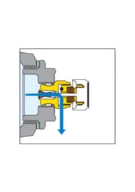 Resim Caleffi Otomatik Purjör Petek Ve Radyatör İçin Otomatik Hava Alma 