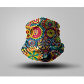 Resim Karışık Renk Bandana Siyah 