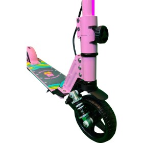 Resim Simate Hoverboard Çocuk Elektrikli Scooter 130W Pembe LED Işıklı Amortisörlü 10-19,9 km/s Hızda Eğlenceli Sürüş 