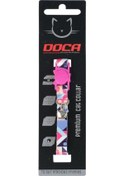 Resim Doca Premium Geometry Desenli Kedi Boyun Tasması 