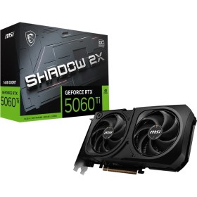 Resim Msı VGA Geforce Rtx 5060 Tı 16G Shadow 2x Oc Plus RTX5060TI 16GB Gddr7 128B DX12 Pcıe 5.0 X16 (3xdp 1xhdmı) 