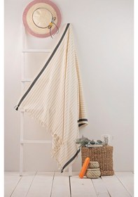 Resim Sungate Peştemal Ekru %60 Pamuk %40 Bambu 95x180cm 