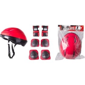 Resim Top Rock Store Çocuk Kask Dizlik Dirseklik Takımı 