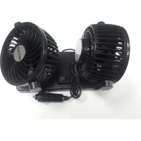 Resim Vemaks Carub 2'li Vantilatör Torpido Üstü 12 Volt 