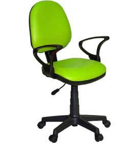 Resim Türksit Kozmo Şef Çalışma Koltuğu Kumaş F,yeşili Yeşil 