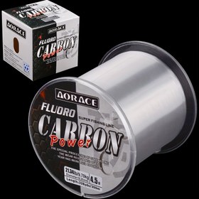 Resim 1 adet Aorace Florokarbon Olta İpi, 300m/328yds - Süper Güçlü Naylon Karbon Fiber Yumuşak İp, Şeffaf Beyaz, Yüksek Hassasiyet & Dayanıklılık Batan ve Uçan Balıkçılık için, Tatlısu ve Tuzlu Su Balıkçılığı için İdeal, Batan Balıkçılık | Makara Tasarımı | Kaliteli Olta Malzemeleri 