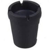 Resim Axe Tools Modern Dizayn Siyah Pratik Kokusuz Küllük Havuzlu Yuvarlak Kül Tablası AXE5-61L9 