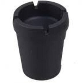 Resim Axe Tools Modern Dizayn Siyah Pratik Kokusuz Küllük Havuzlu Yuvarlak Kül Tablası AXE5-61L9 