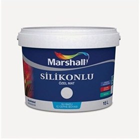 Resim SİLİKONLU ÖZEL MAT BM BAZ İÇ CEPHE BOYASI 15 LT 