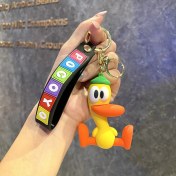 Resim Baijiafu2 Yeni Çizgi Film Animasyon Stitch Serisi Yumuşak Kauçuk Anahtarlık Bebek Çantası Kolye Anahtarlık Küçük Hediye (Yurt Dışından) 