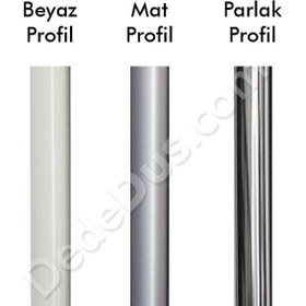 Resim Asimetrik Duşakabin | Ekonomik Sürgülü - 90x110cm / Krom / Sürgülü 
