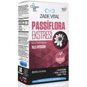 Resim ZADE VİTAL Passiflora Incarnata Ekstresi 30 Bitkisel Kapsül 