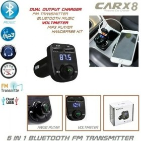 Resim Hayat Store Bluetooth Fm Transmitter Car X8 ( Lisinya ) 