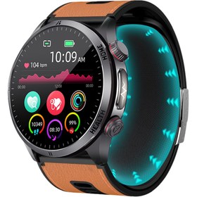 Resim Spovan Electro Pro 2 Hava Basınçlı Tansiyon NFC Sesli Görüşme EKG Türkçe Akıllı Saat 