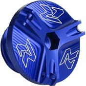 Resim Lumaworld Suzuki Gsxr600 750 Gsxr1000 Motorcycle Cnc Yağ Dolgu Kapağı Mavi 