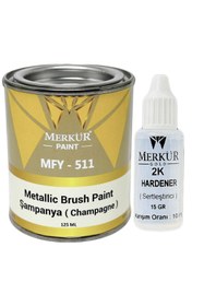 Resim Merkürgold Profesyonel Yaldız Boya-2Komponent (Fırçasız) 
