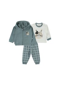 Resim Bebengo Kız Bebek 3'lü Takım 3-18 Ay Yeşil 17k39507023s1 Yeşil 