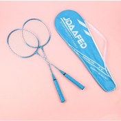 Resim 2'li Badminton Raket Seti 