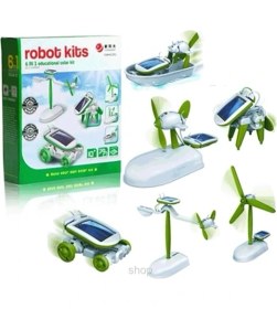 Resim Sb Shopping Güneş Enerjili Robot Oluşturma Seti (6 In 1) 