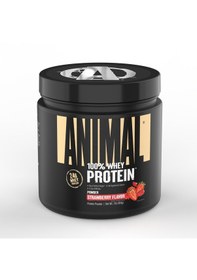 Resim Animal, 100% Whey Protein 454 Gr Çilek Aromalı Çilek 