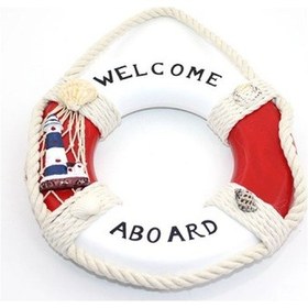 Resim Ahşap Marin Duvara Asmalı Simit Model 2 Diğer 