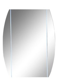 Resim Gonca Model Banyo Lavabo Aksesuarı Aynası Şeffaf 