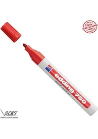 Resim Sertkırtasiye Edding 750 Paint Marker Kalem Kırmızı 
