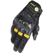 Resim Scoyco Mc57 Carbon Yazlık Korumalı Motosiklet Eldiveni Siyah/sarı 