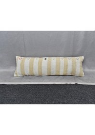 Resim Zehra Abla Halı Yeni El Dokuma Dekoratif Lumbar Kilim Kırlent Yastık Kılıfı 6687 Çok Renkli 