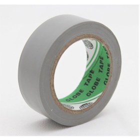 Resim Globe Pvc Elektrik İzolasyon Bant "0.13x19x10yrds" Gri 