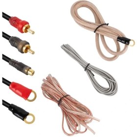 Resim Fullsound G-506D 8ga Oto Anfi Kablo Seti 4.5 Metre Uzunlukta 