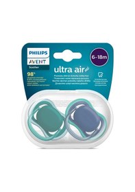 Resim Philips Avent Ultra Air 2'li Emzik 6-18 Ay Çok Renkli 