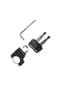 Resim Bisiklet Kaskları İçin Evrensel Hırsızlık Önleyici Kilit, Bisikletler, Bebek Arabaları Ve Açık Hava Aktiviteleri İçin Hava Koşullarına Dayanıklı Hafif Kilit Çok Renkli 