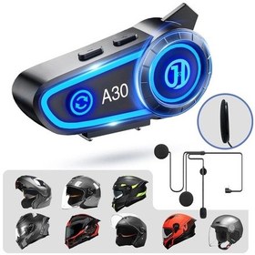 Resim 5.3 Motosiklet Kask Kulaklık Intercom Işıklı Motorsiklet Interkom-1016 