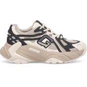 Resim Guja 25k366 Kadın Hakiki Deri Klasik Sneaker Bej Bej 